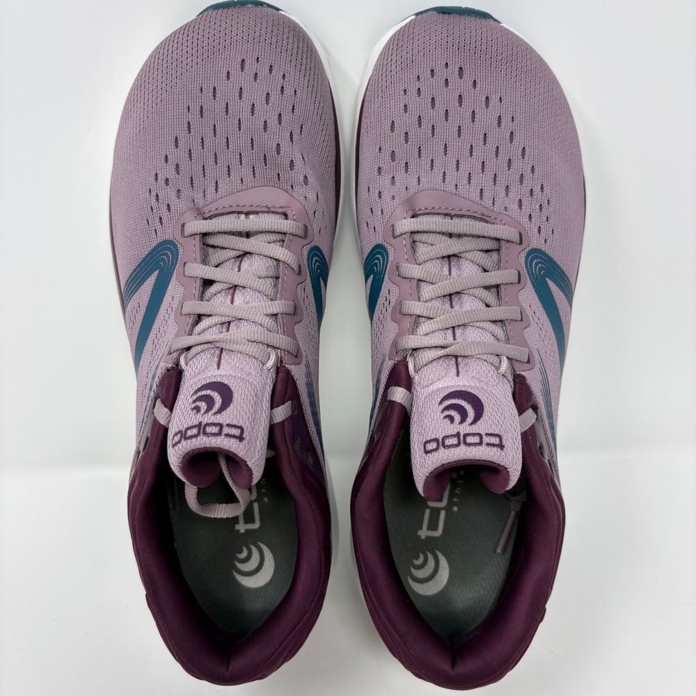 Topo Athletic Magnifly 4 Women's Size 9.5 Purple Blue White Running Shoes - Picture 5 of 8